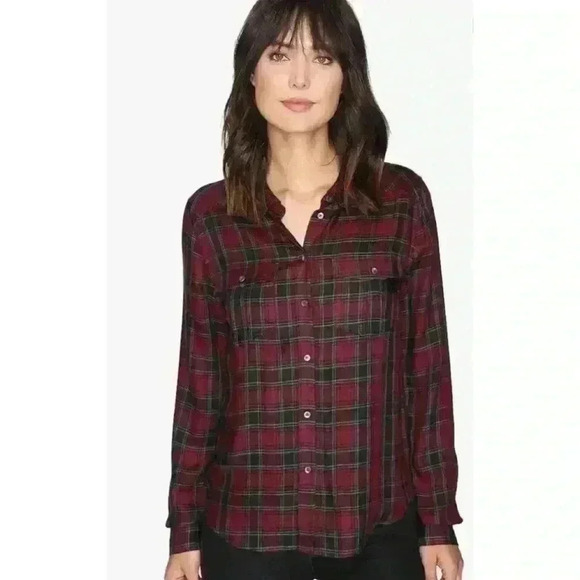 Paige Plaid Shirt - Picture 1 of 8